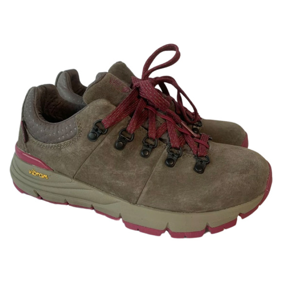 Danner Brown and Burgundy Ankle Boots - Picture 1 of 8